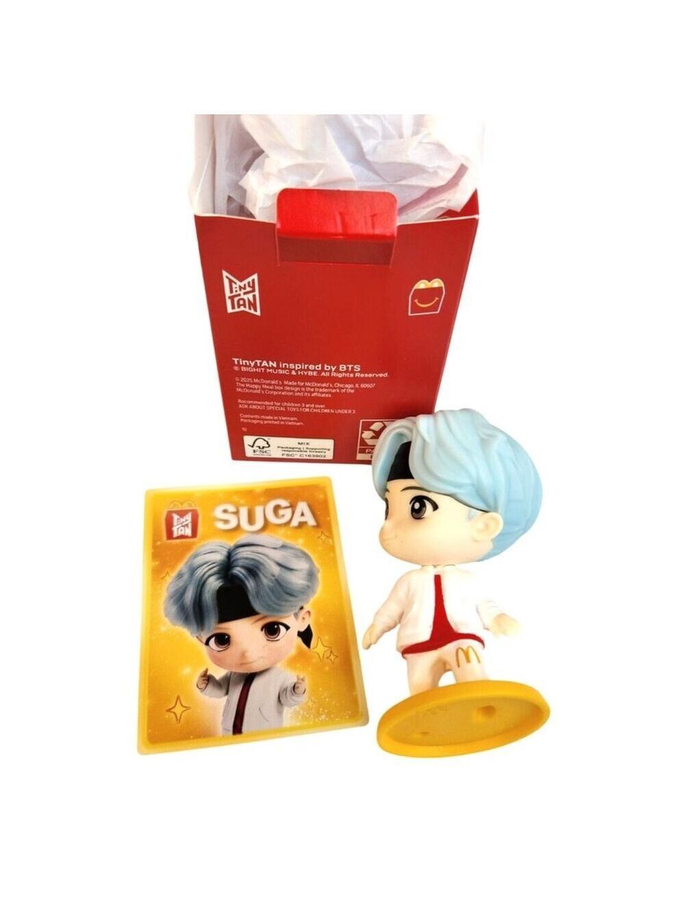 McDonalds Tiny Tan Suga Happy Meal Figure 2025 Encore Edition